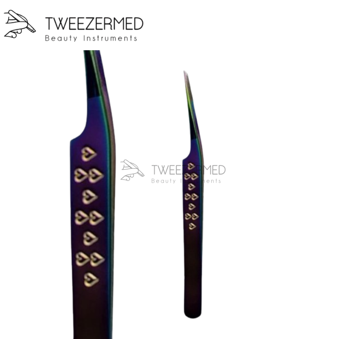 Multi-Plasma Lash Tweezer – Rainbow Titanium Pro Tool by Tweezermed