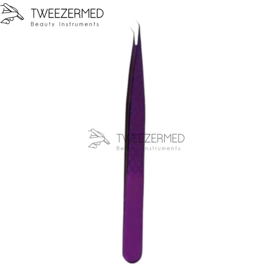 Purple Titanium Lash Tweezer – Pro Lash Tool by Tweezermed