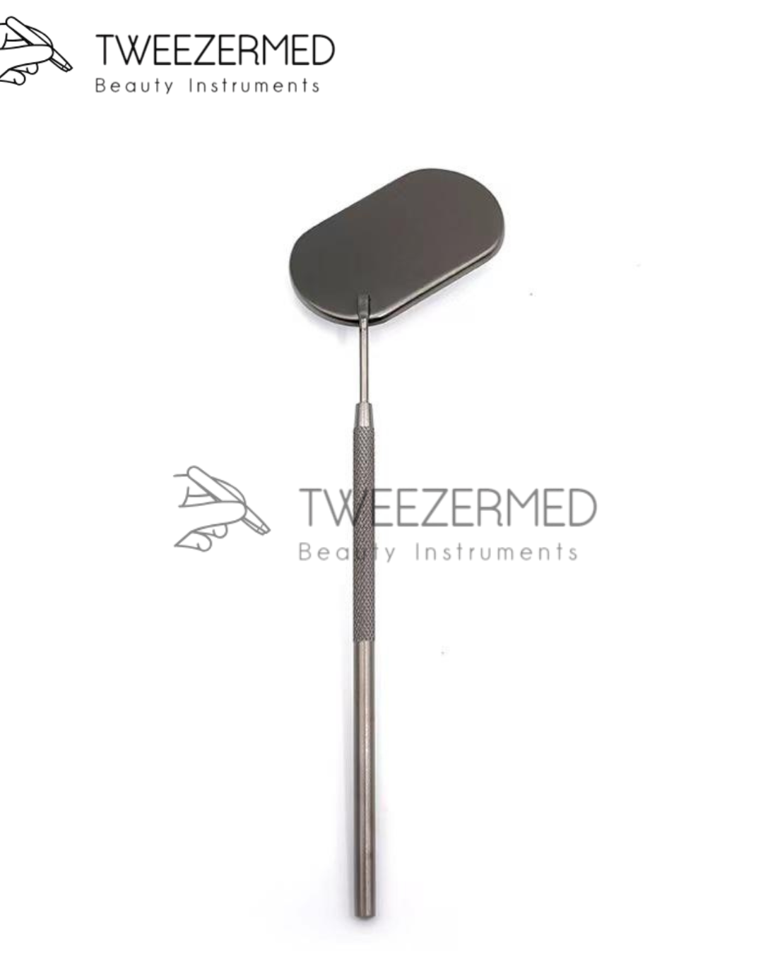 Professional Lash Mirror – Wide-Angle Stainless Steel Mirror for Lash Extensions & Isolation