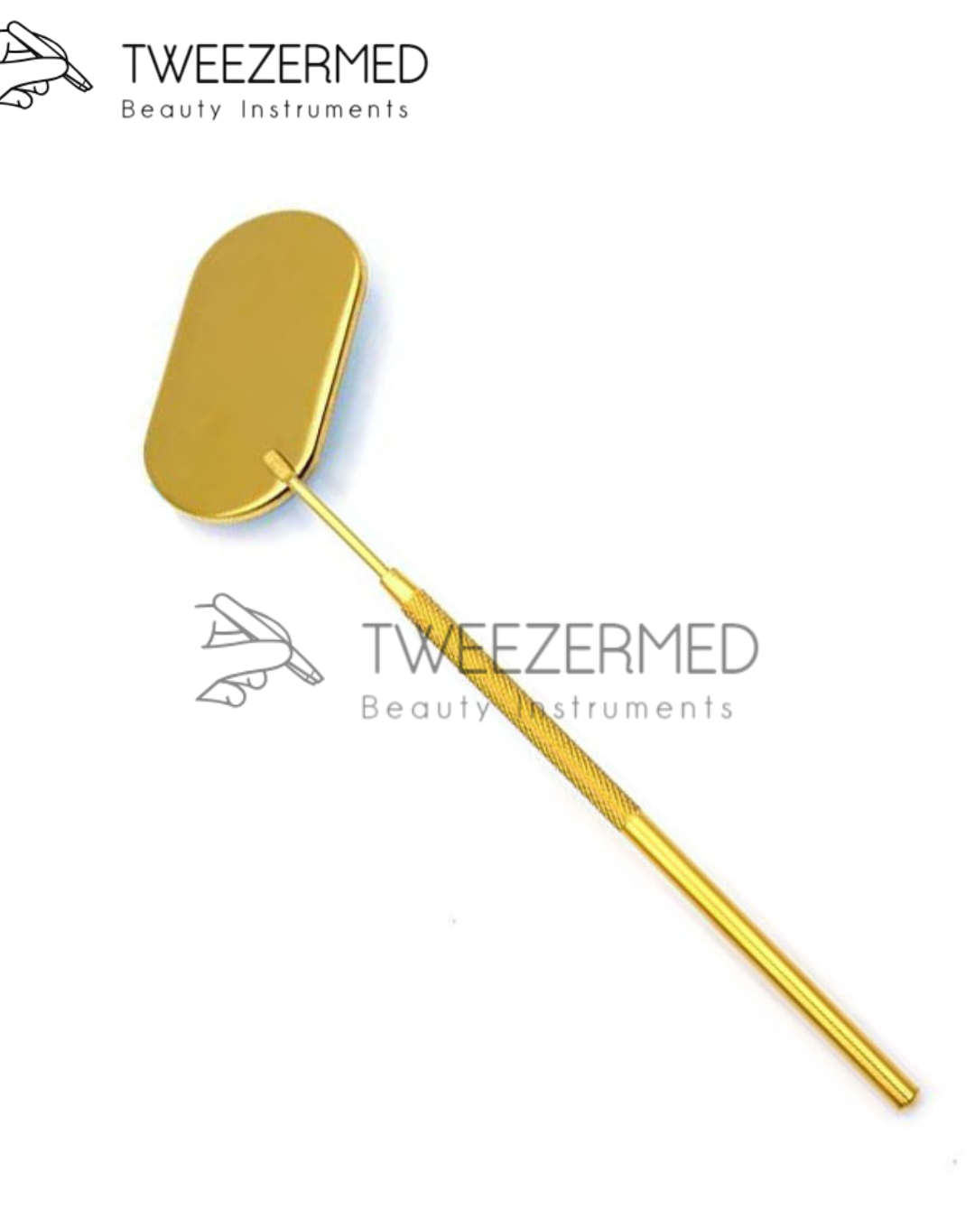 Professional Lash Mirror – Wide-Angle Stainless Steel Mirror for Lash Extensions & Isolation