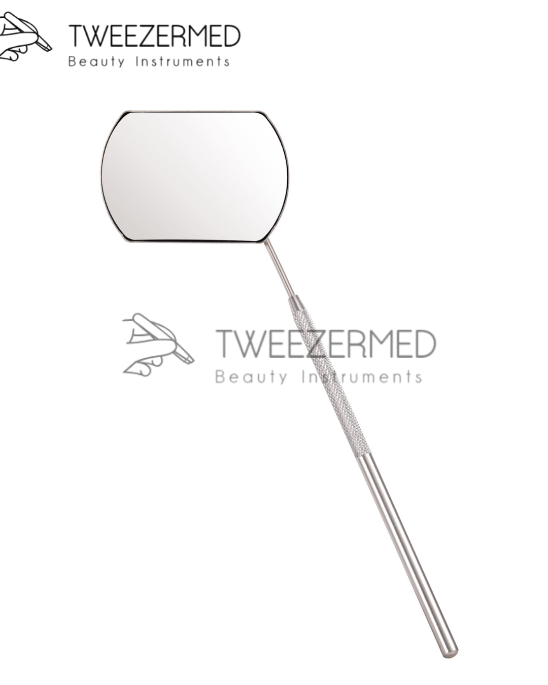 Professional Lash Mirror – Wide-Angle Stainless Steel Mirror for Lash Extensions & Isolation