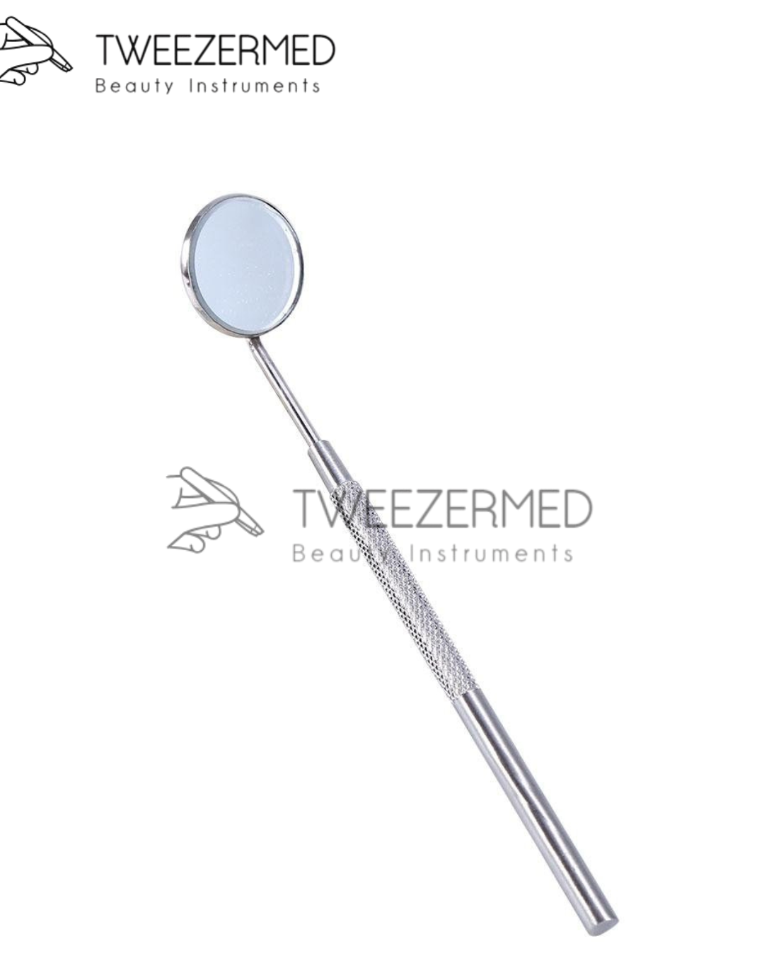 Professional Lash Mirror – Wide-Angle Stainless Steel Mirror for Lash Extensions & Isolation