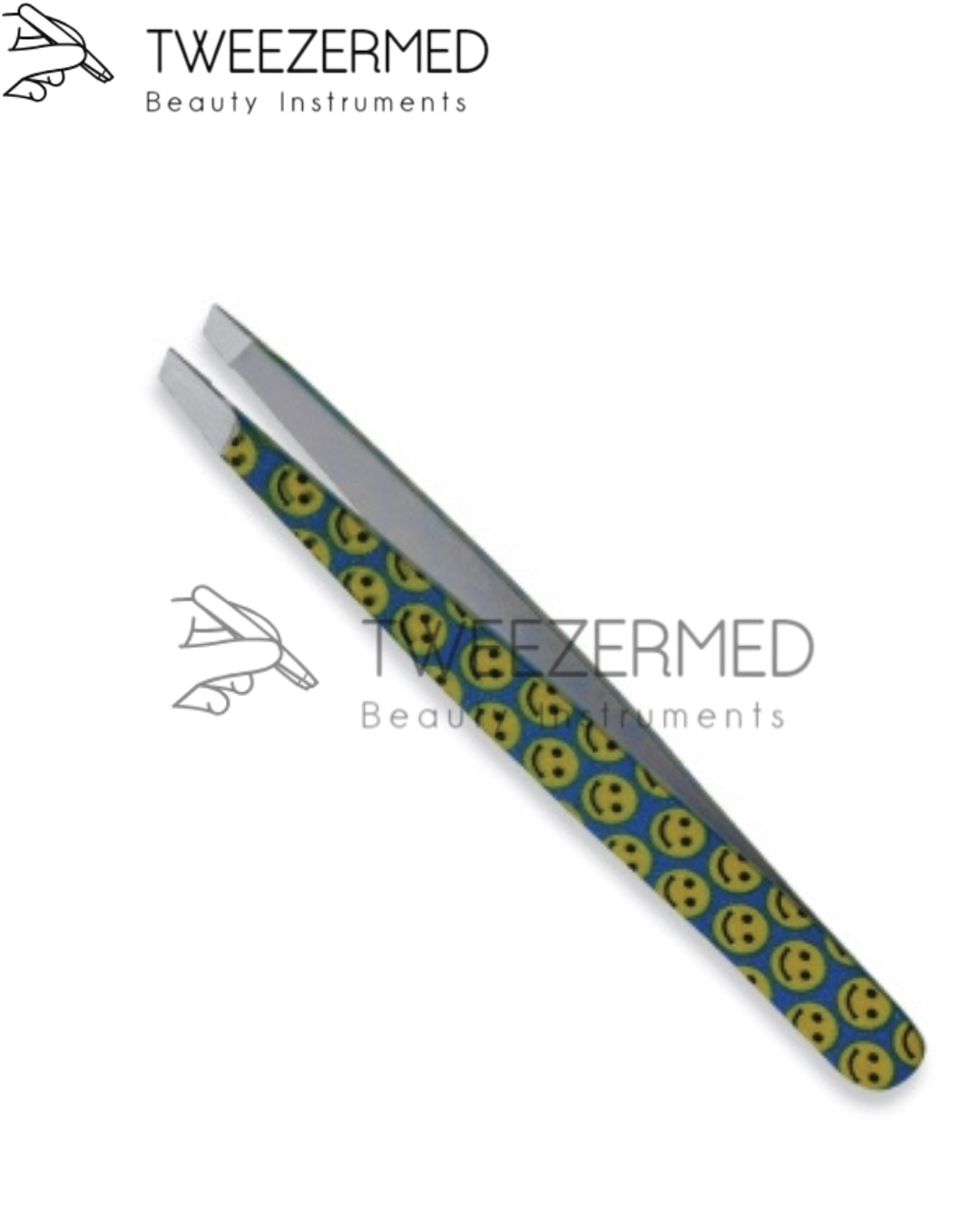 Paper-Coated Eyebrow Tweezer – Slanted Precision by Tweezermed