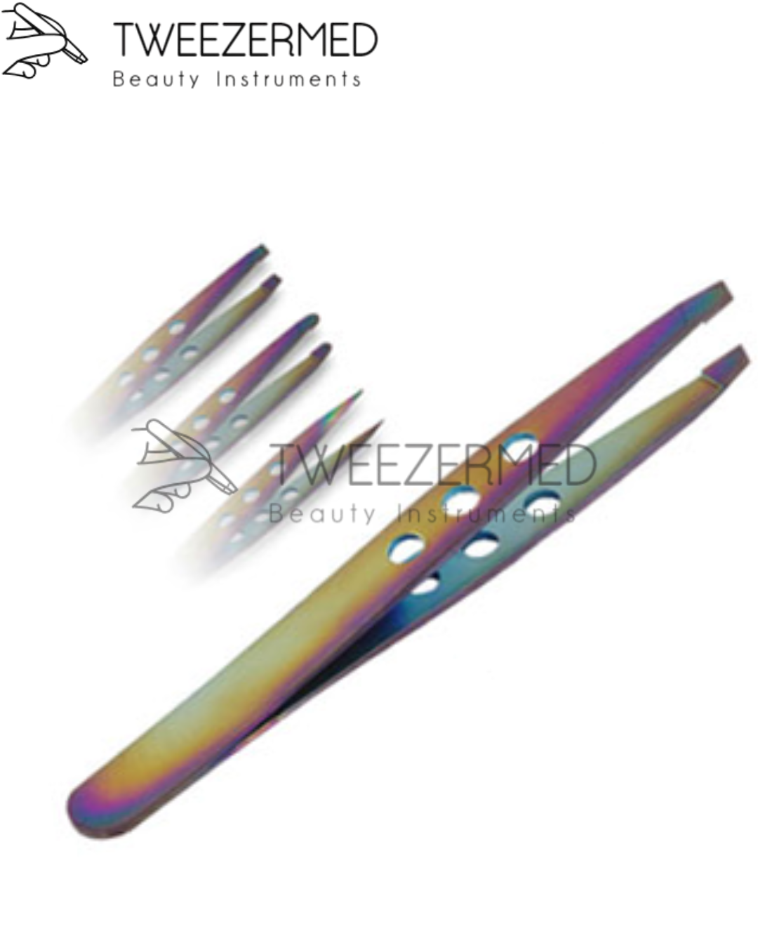 3 Pcs Multi-Plasma Tweezer Set with Mini-Hole Grip – Pro Series by Tweezermed
