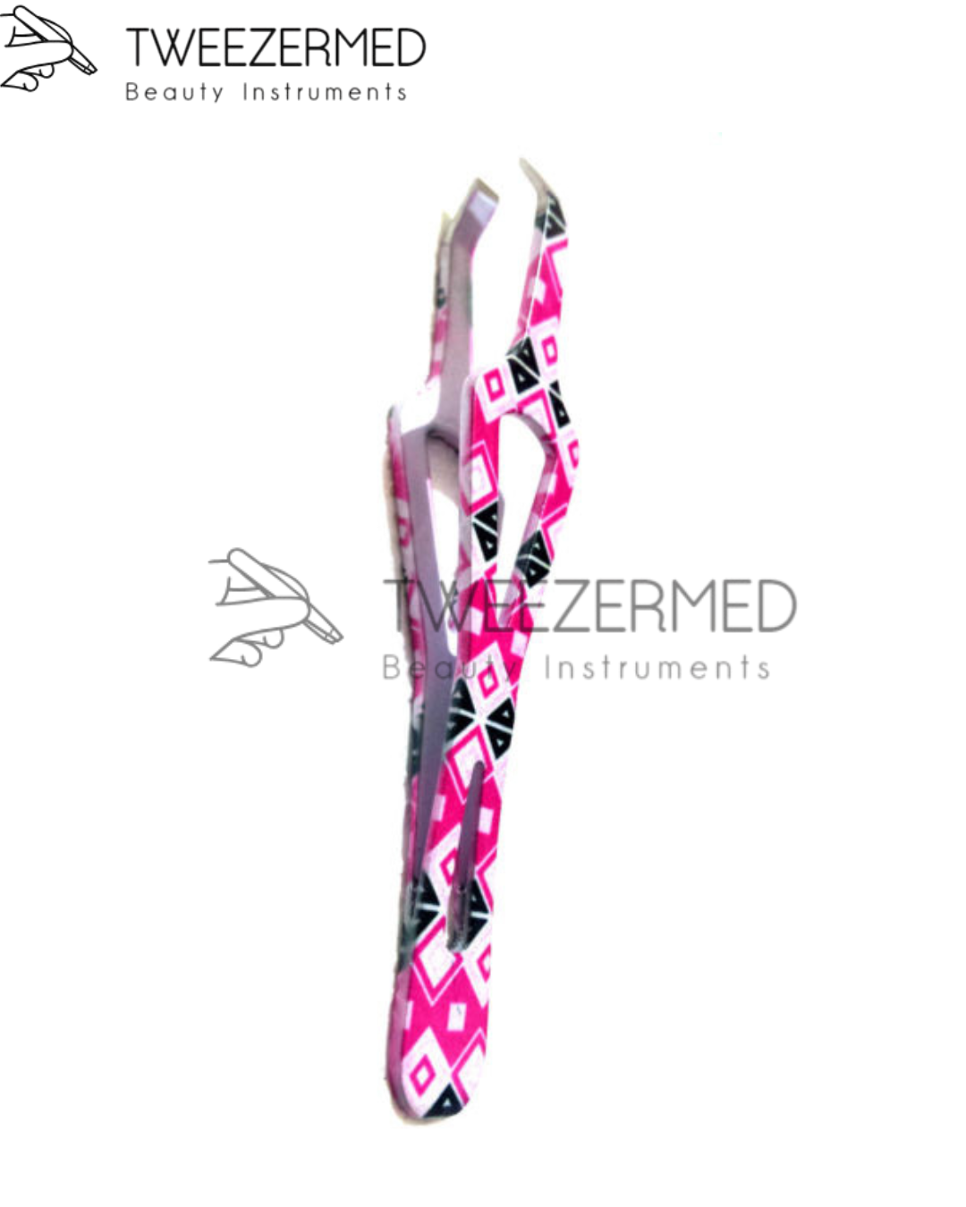 Paper-Coated Eyebrow Tweezer – Slanted Precision by Tweezermed