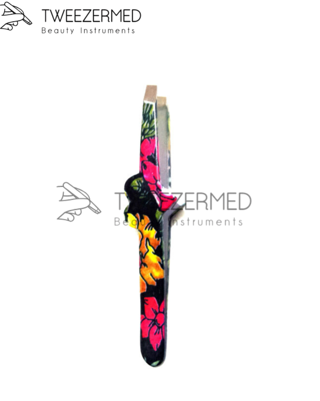 Paper-Coated Eyebrow Tweezer – Slanted Precision by Tweezermed