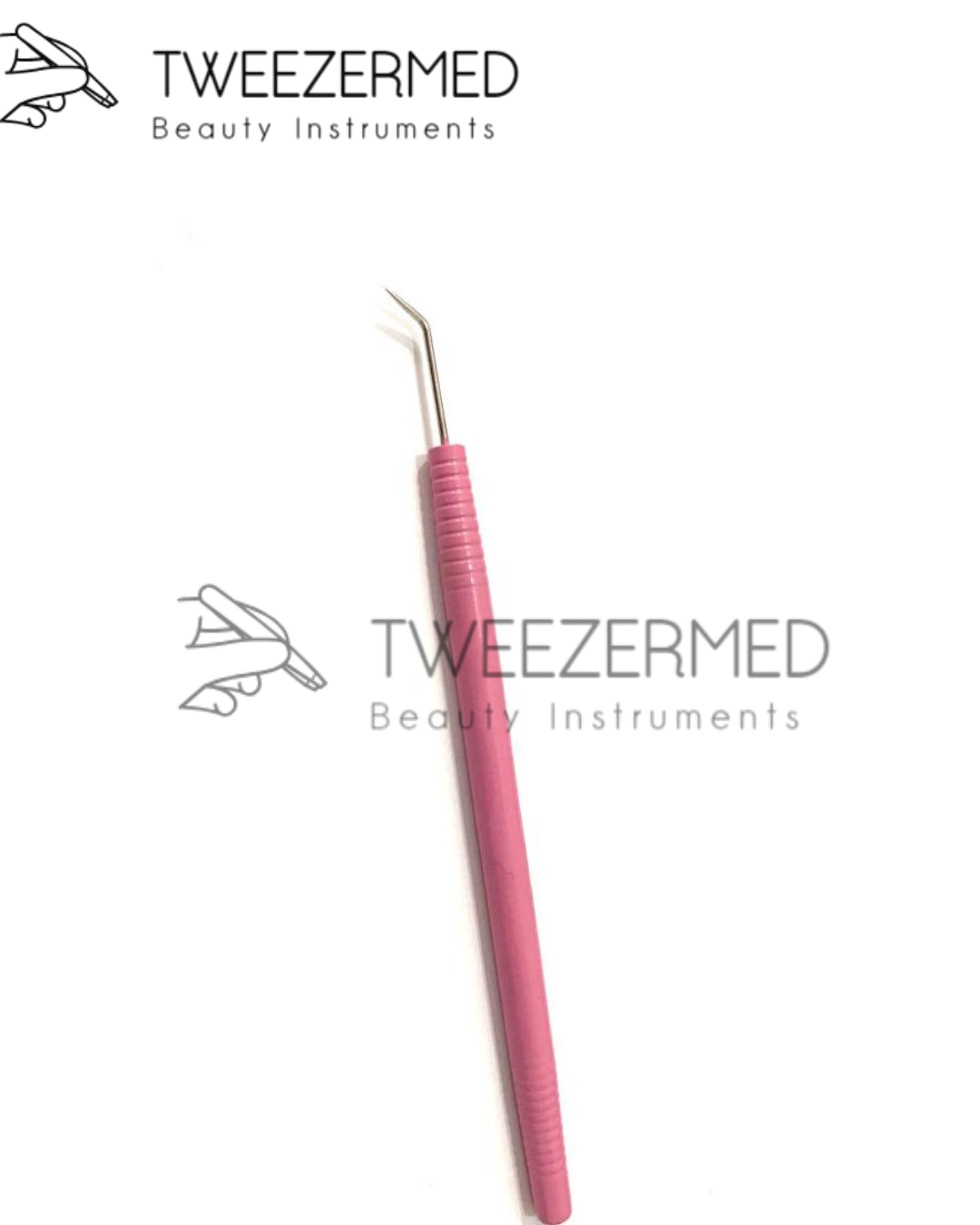 Blush Pink Lash Separator – Soft Touch Tweezer by TweezerMed