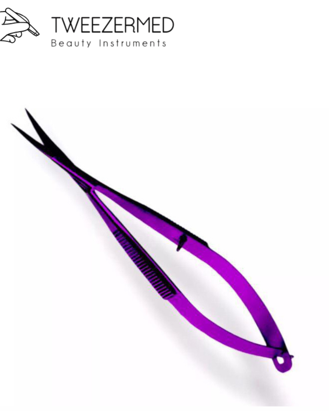 Purple Spring Scissors – Precision & Style by Tweezermed