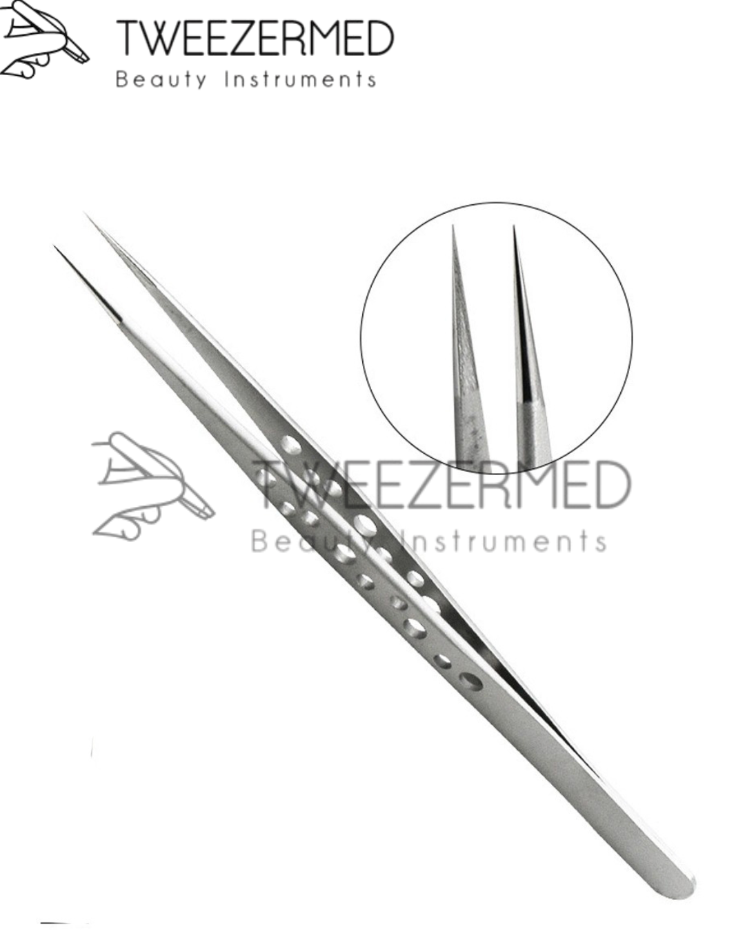 Matte Finish Lash Tweezer – Steel Precision Tool by Tweezermed