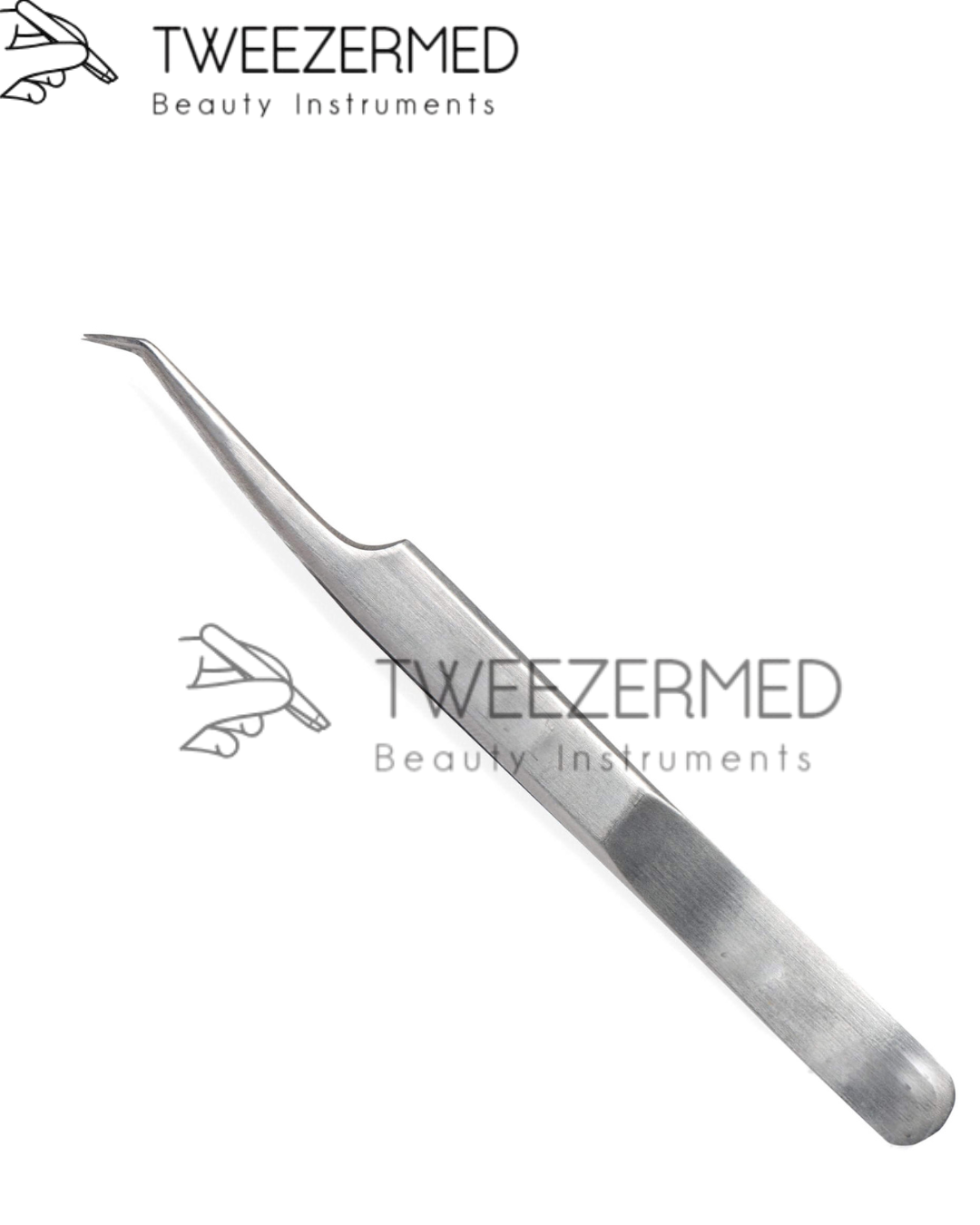 Mirror Finish Lash Tweezer – Polished Pro Tool by Tweezermed