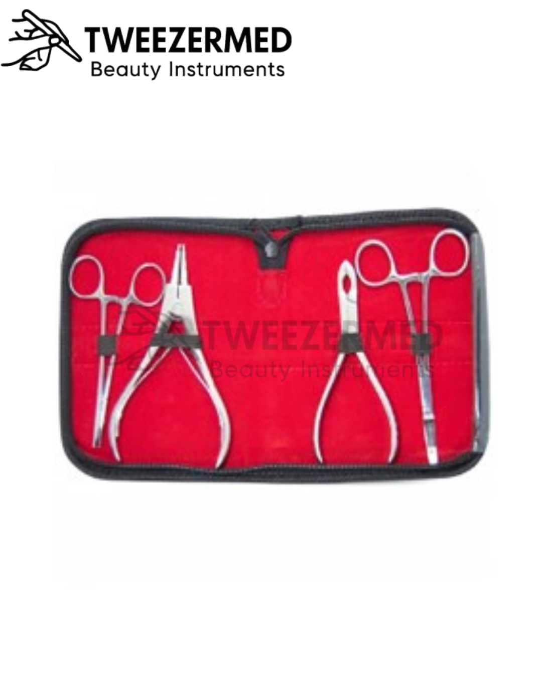 Dermal Piercing Tool Kit – Surgical Steel Set by TweezerMed