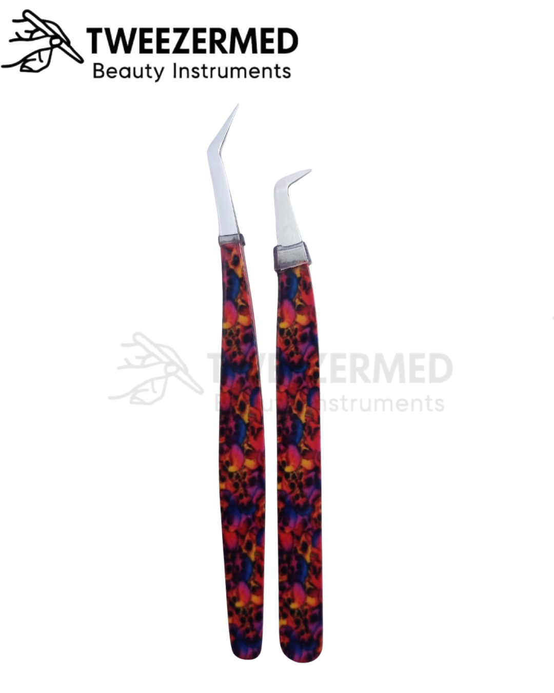 Halloween Edition Eyelash Tweezer Set – 2 Pcs Paper Coated by TweezerMed
