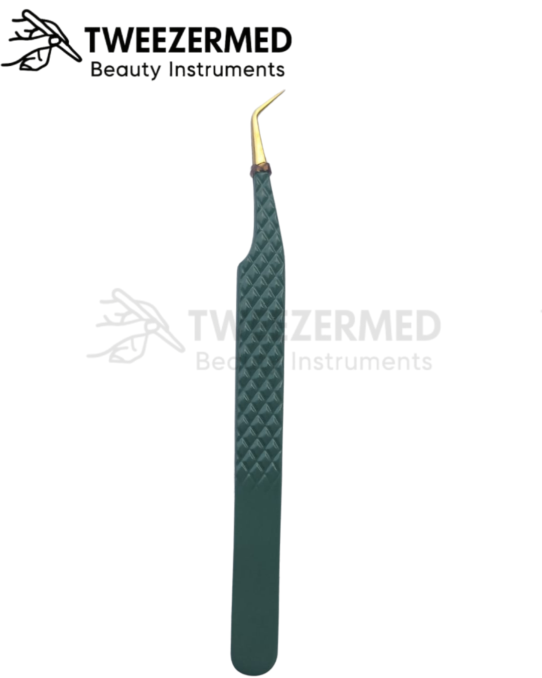 1 Pc Powder Coated Lash Tweezer – Pro Precision by TweezerMed