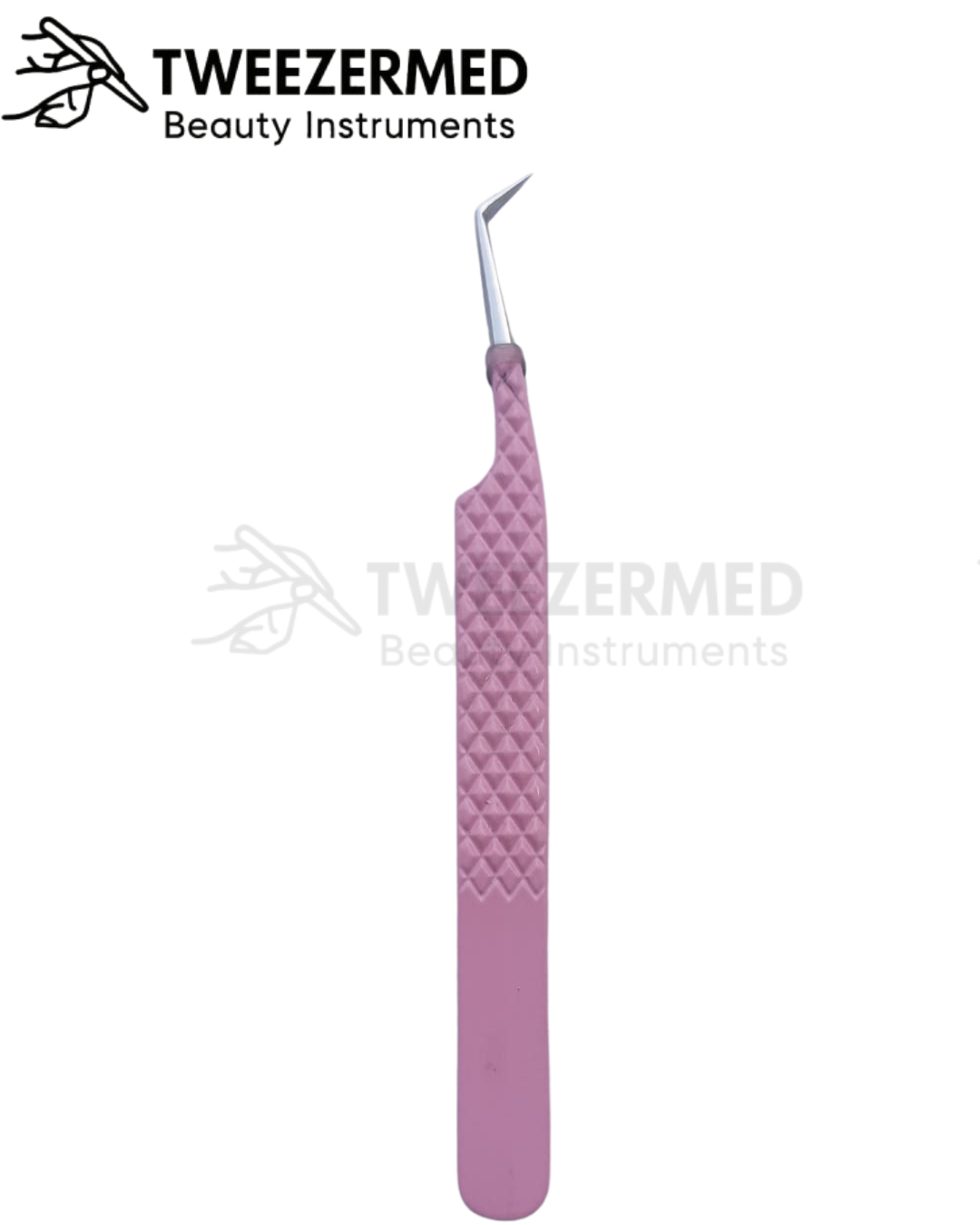 1 Pc Powder Coated Lash Tweezer – Pro Precision by TweezerMed