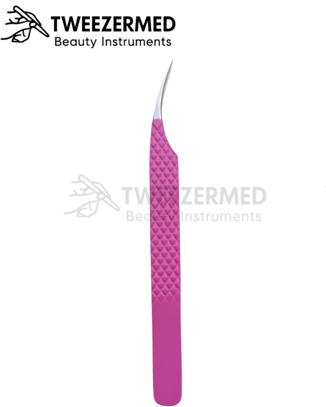 1 Pc Powder Coated Lash Tweezer – Pro Precision by TweezerMed