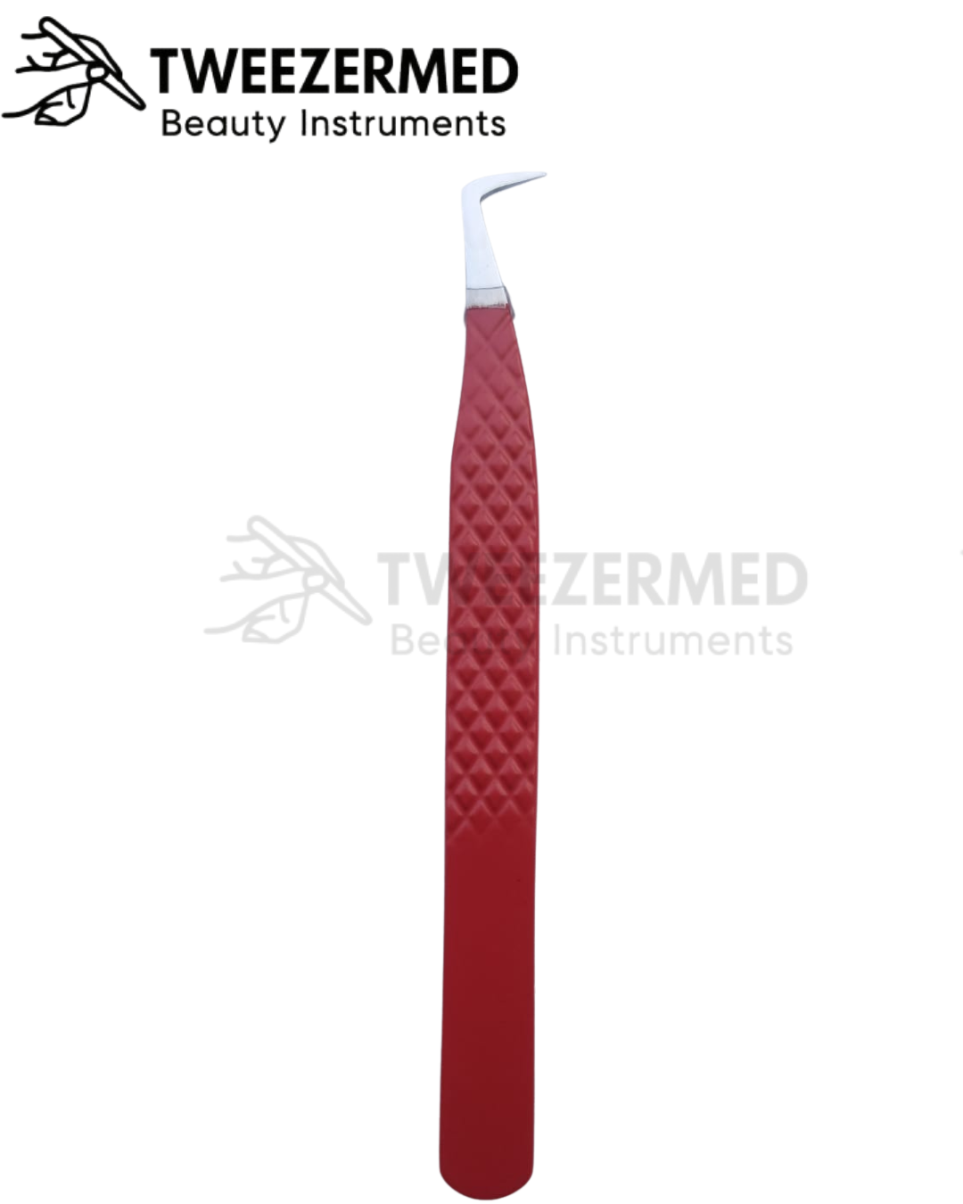 1 Pc Powder Coated Lash Tweezer – Pro Precision by TweezerMed