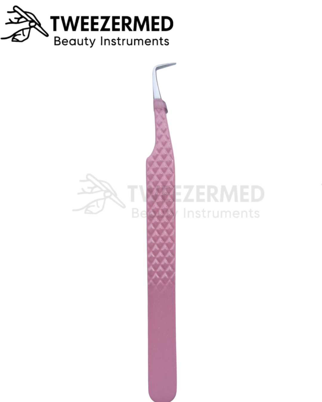 1 Pc Powder Coated Lash Tweezer – Pro Precision by TweezerMed