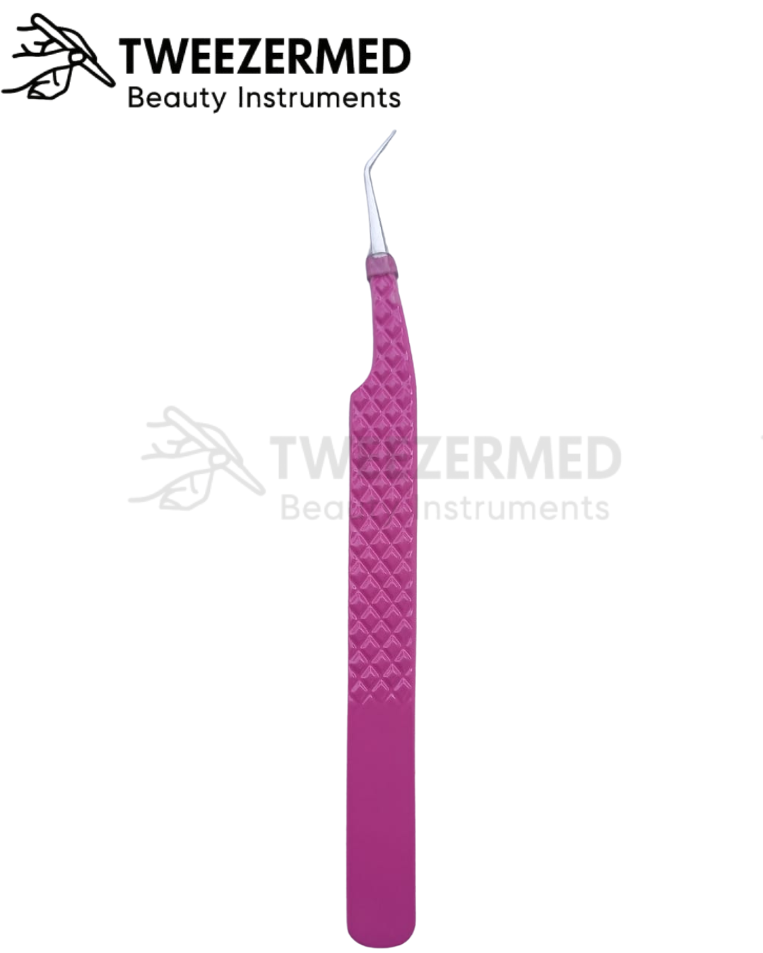 1 Pc Powder Coated Lash Tweezer – Pro Precision by TweezerMed
