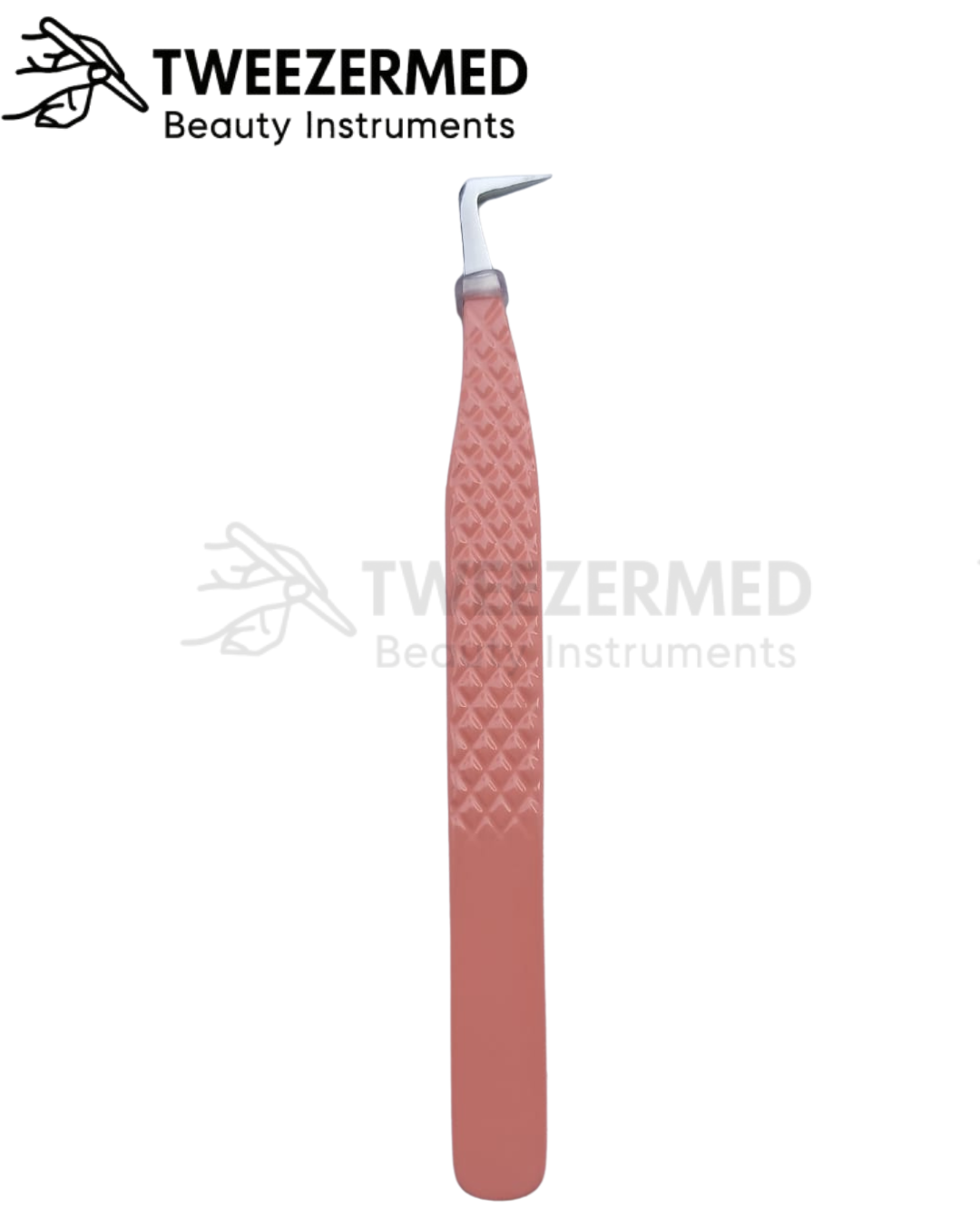 1 Pc Powder Coated Lash Tweezer – Pro Precision by TweezerMed