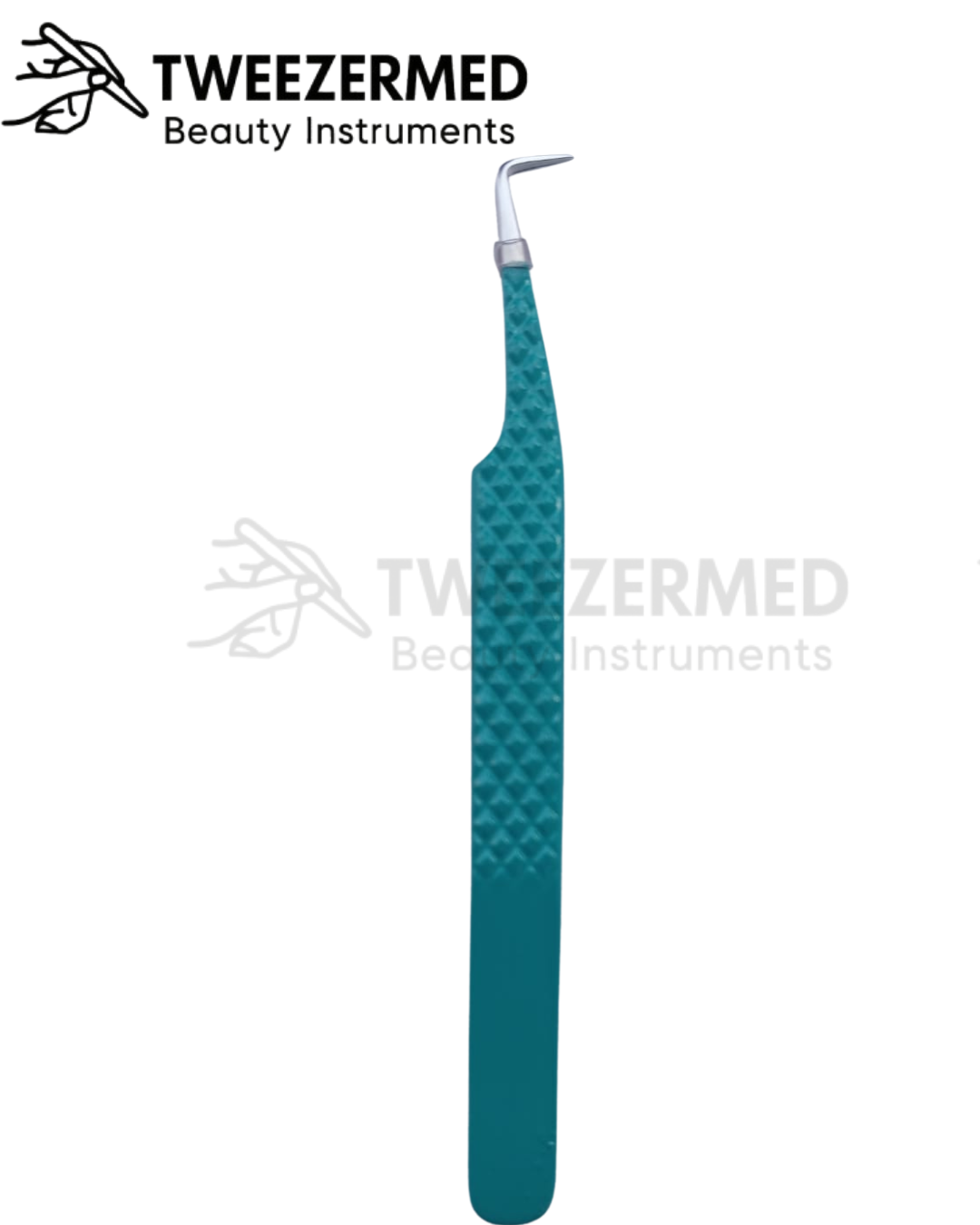Powder Coated Lash Tweezer – Pro Grip by TweezerMed
