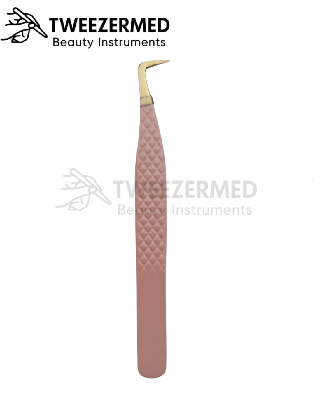 1 Pc Powder Coated Lash Tweezer – Pro Precision by TweezerMed