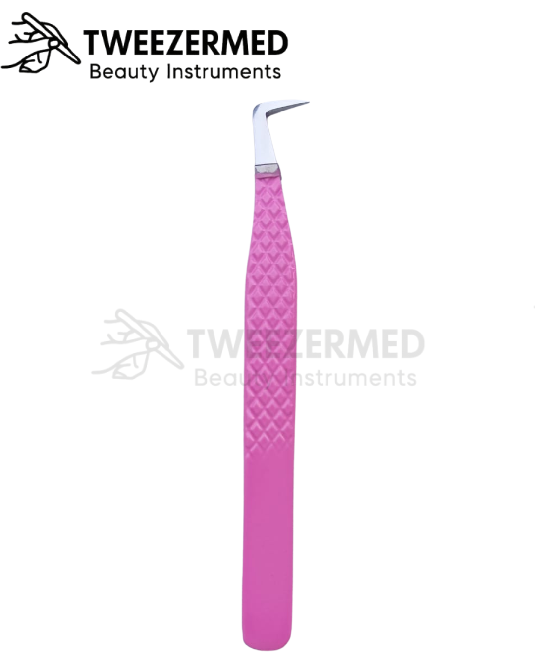 1 Pc Powder Coated Lash Tweezer – Pro Precision by TweezerMed