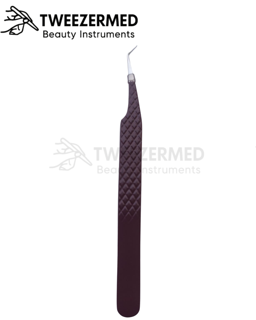 1 Pc Powder Coated Lash Tweezer – Pro Precision by TweezerMed