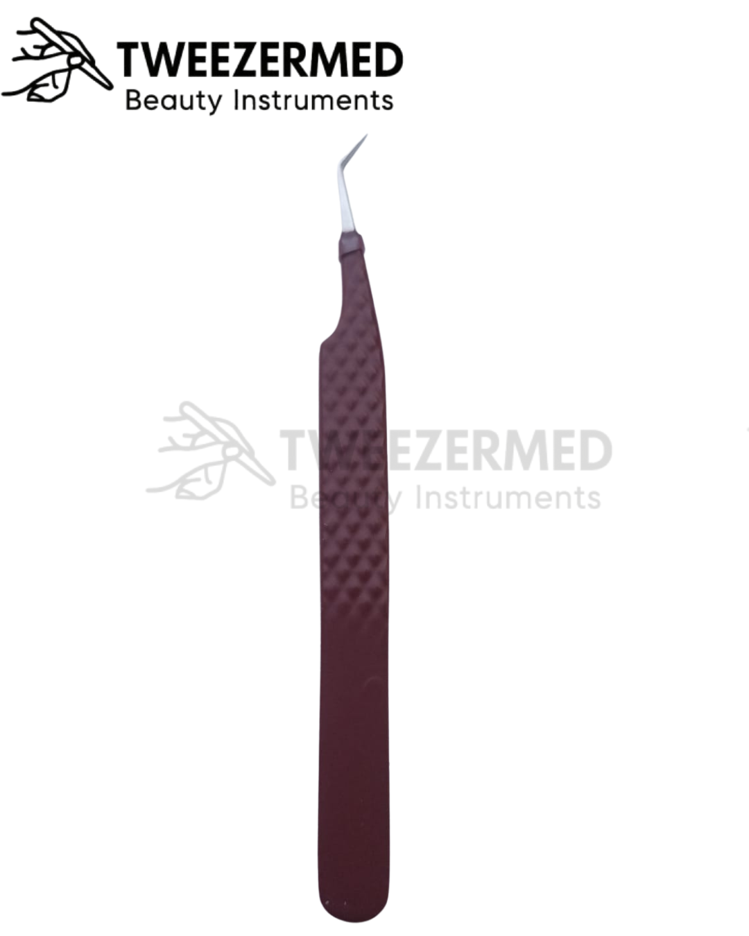 Powder Coated Lash Tweezer – Pro Grip by TweezerMed
