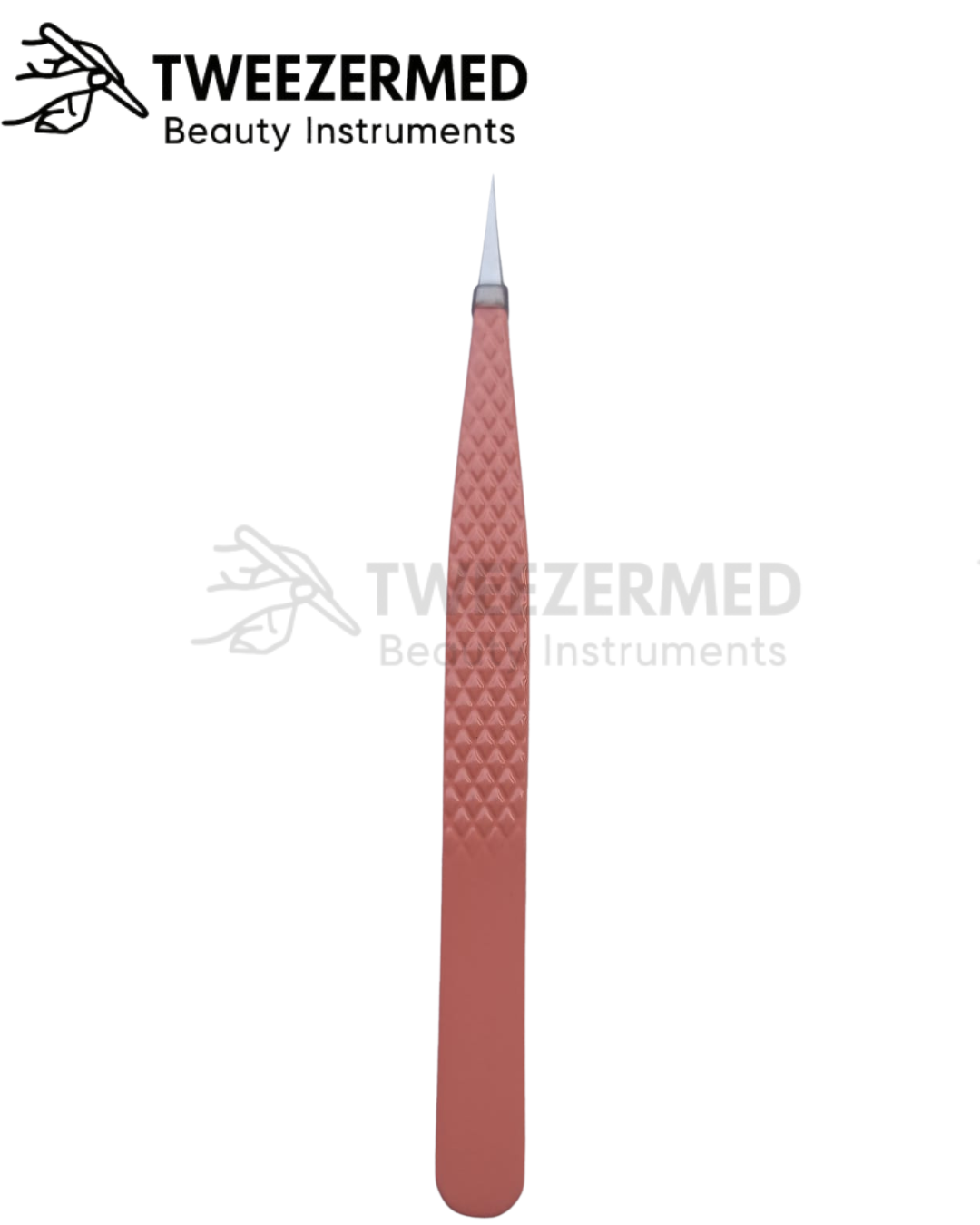 1 Pc Powder Coated Lash Tweezer – Pro Precision by TweezerMed