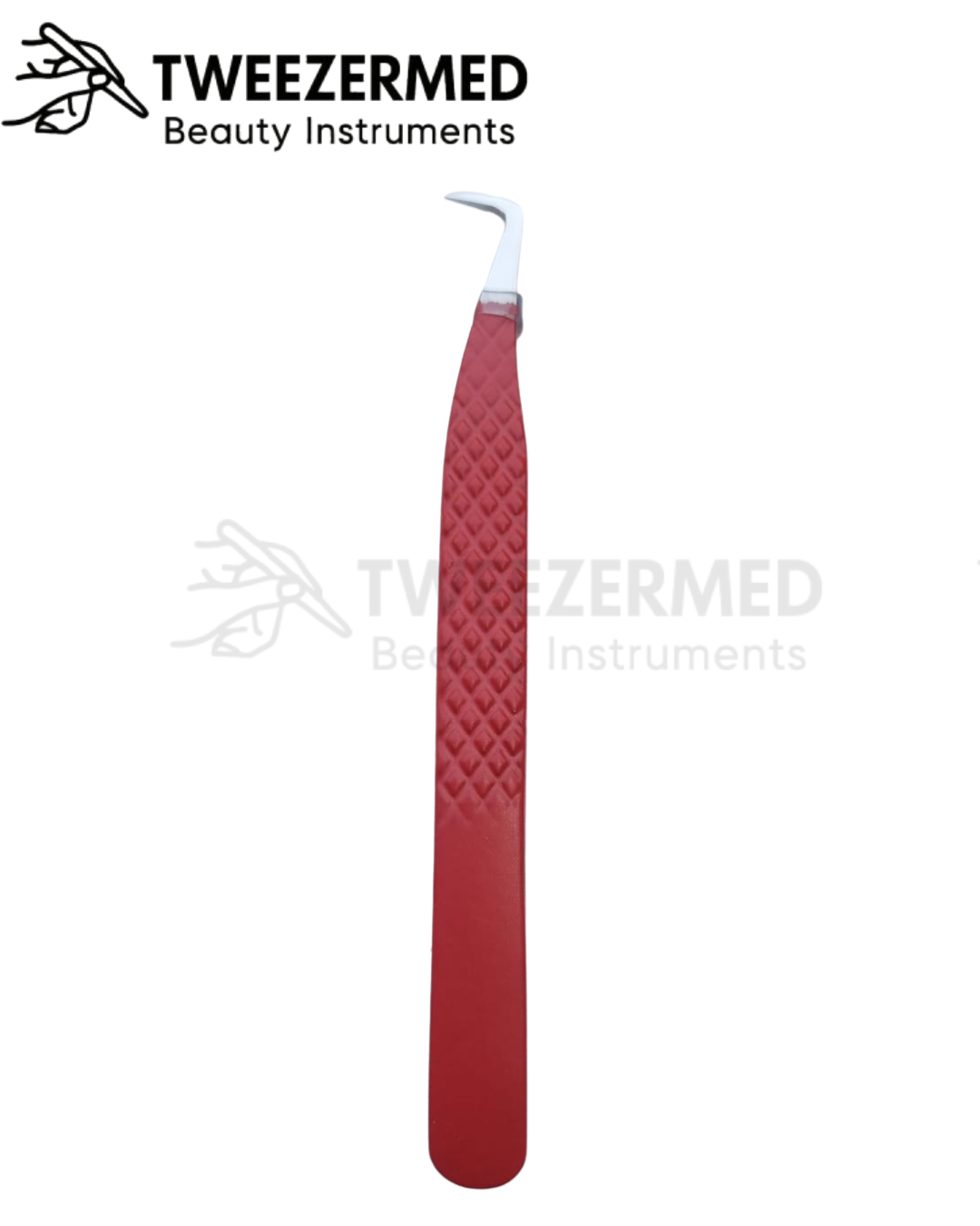 1 Pc Powder Coated Lash Tweezer – Pro Precision by TweezerMed