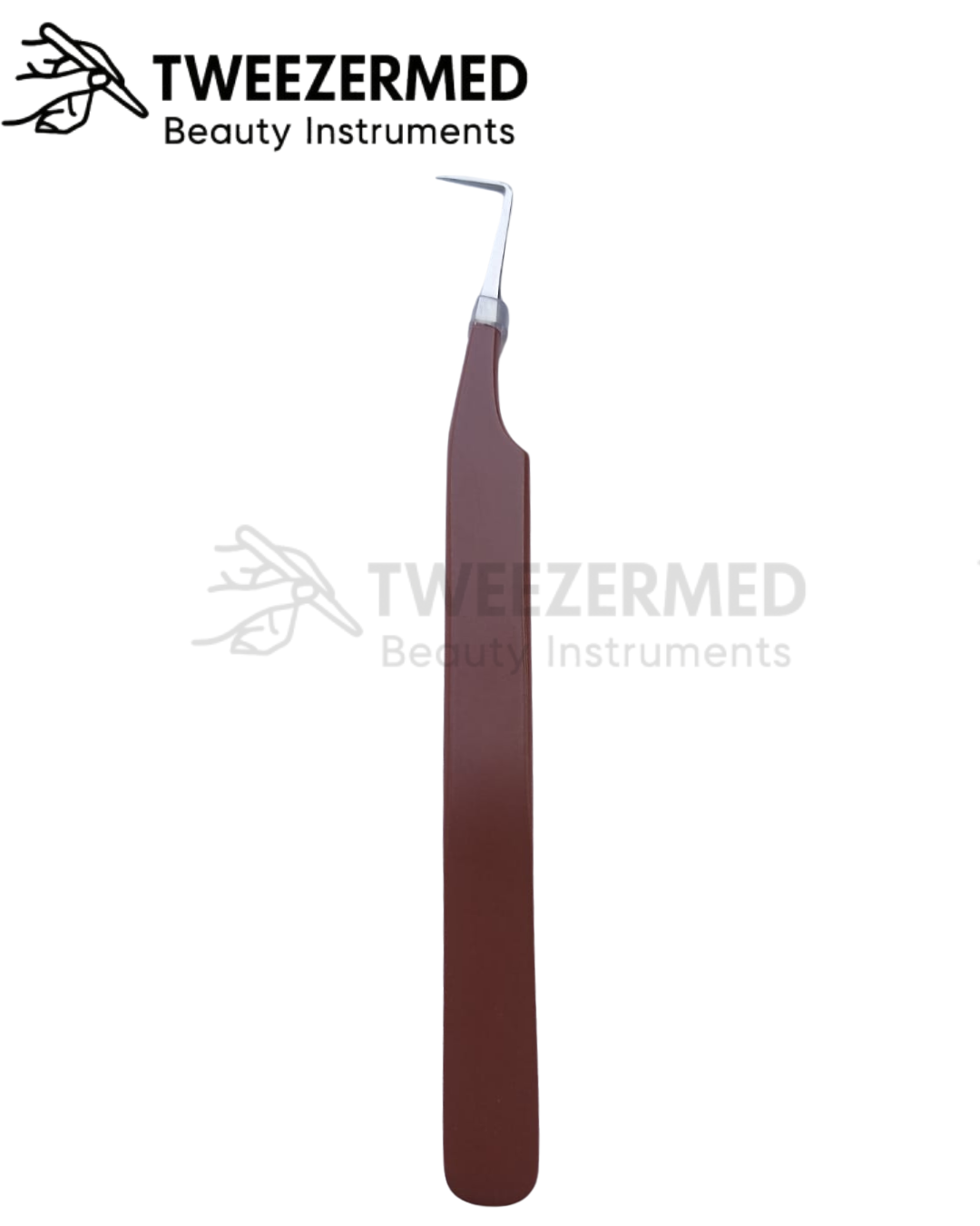 1 Pc Powder Coated Lash Tweezer – Pro Precision by TweezerMed