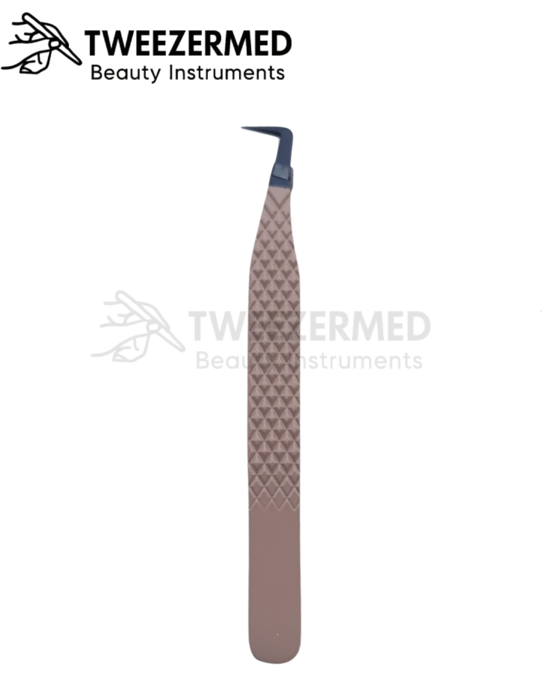 1 Pc Powder Coated Lash Tweezer – Pro Precision by TweezerMed