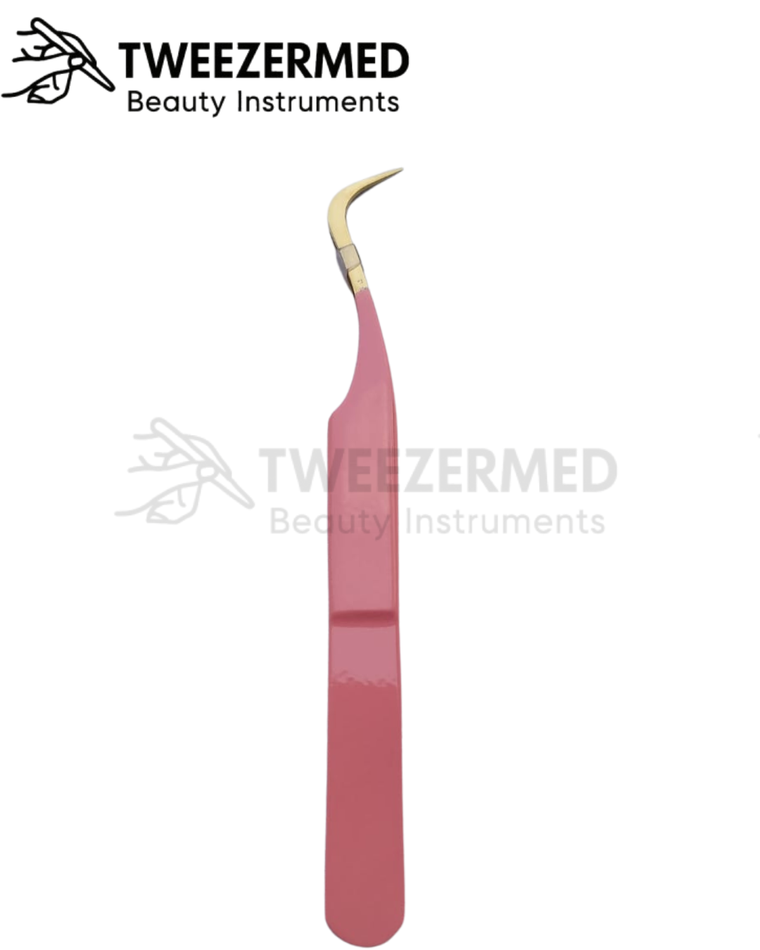 Powder Coated Lash Tweezer – Pro Grip by TweezerMed