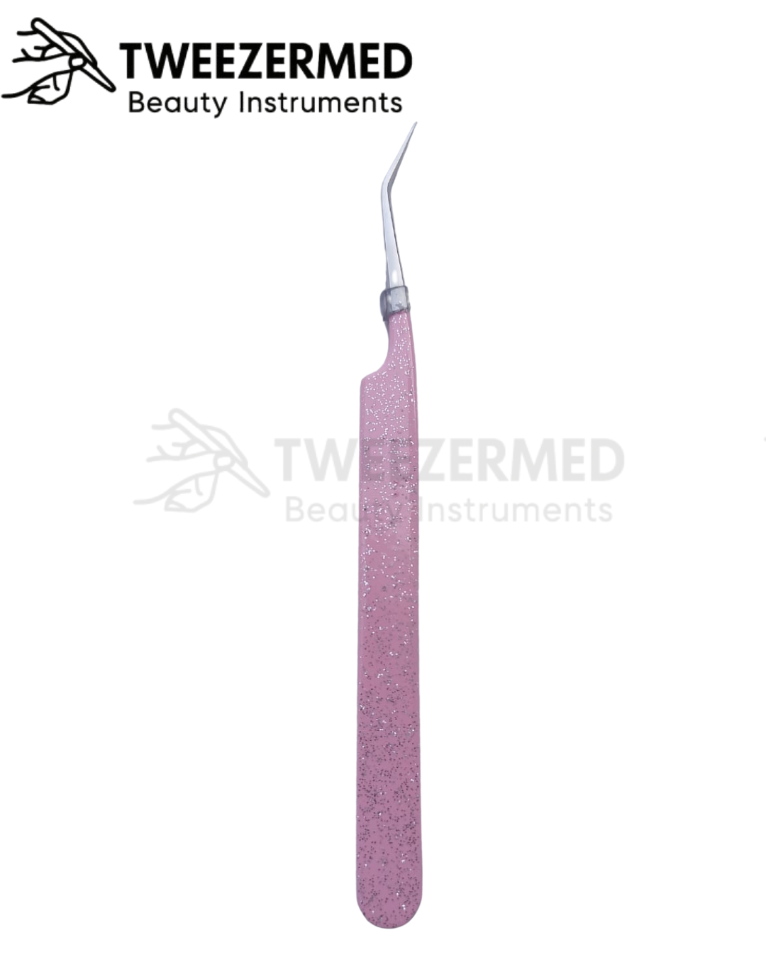 1 Pc Powder Coated Lash Tweezer – Pro Precision by TweezerMed