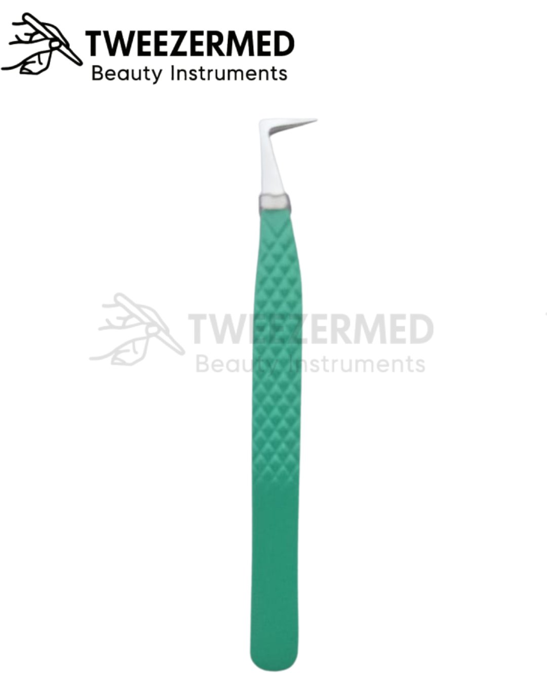 1 Pc Powder Coated Lash Tweezer – Pro Precision by TweezerMed