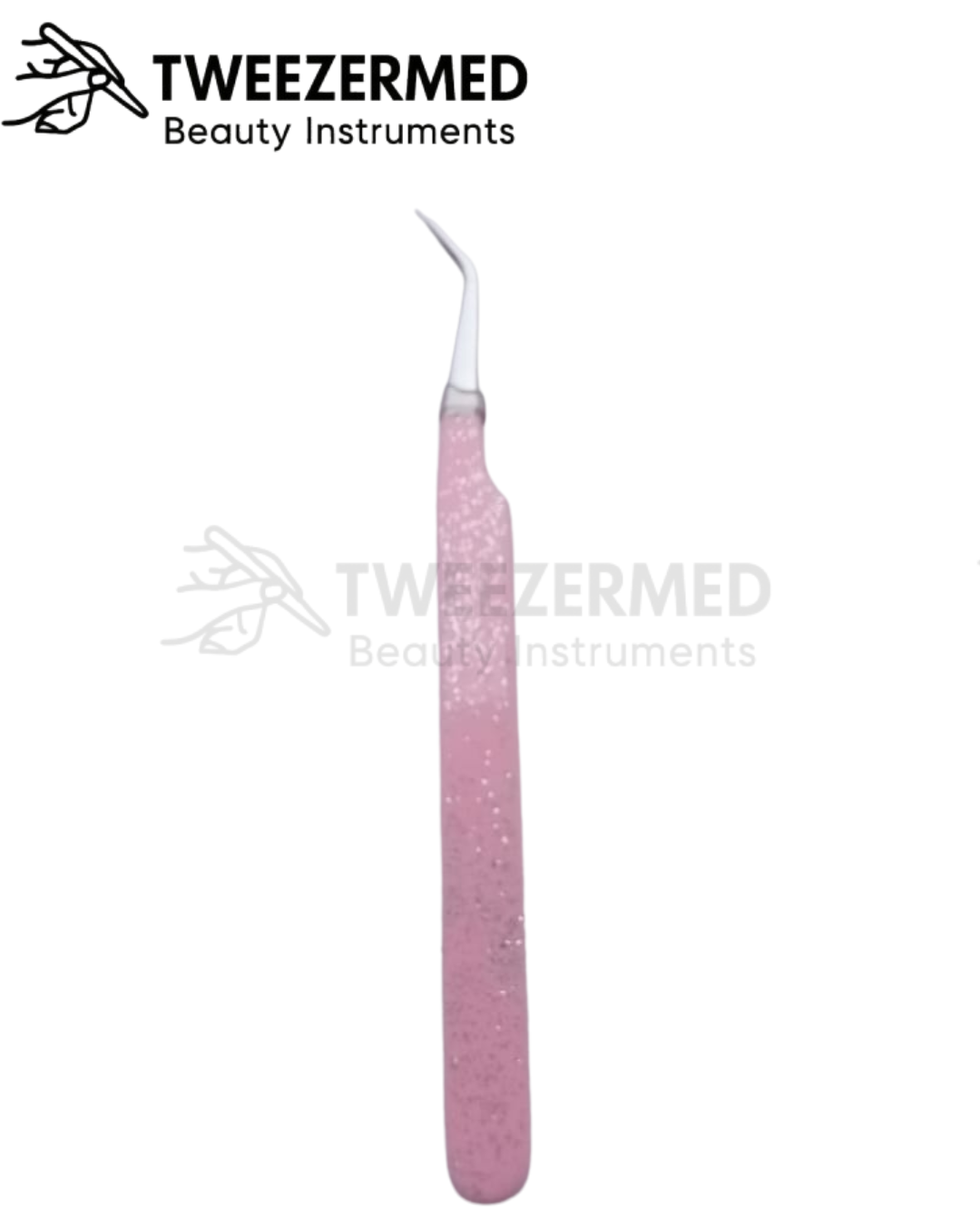 1 Pc Powder Coated Lash Tweezer – Pro Precision by TweezerMed