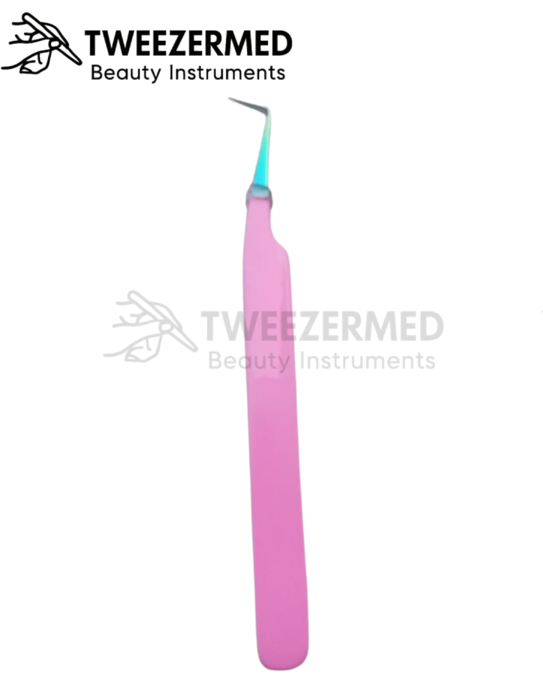 1 Pc Powder Coated Lash Tweezer – Pro Precision by TweezerMed