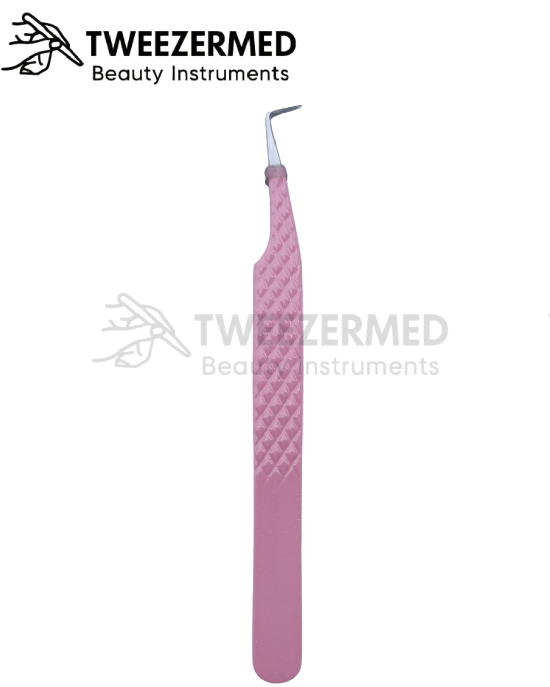 1 Pc Powder Coated Lash Tweezer – Pro Precision by TweezerMed