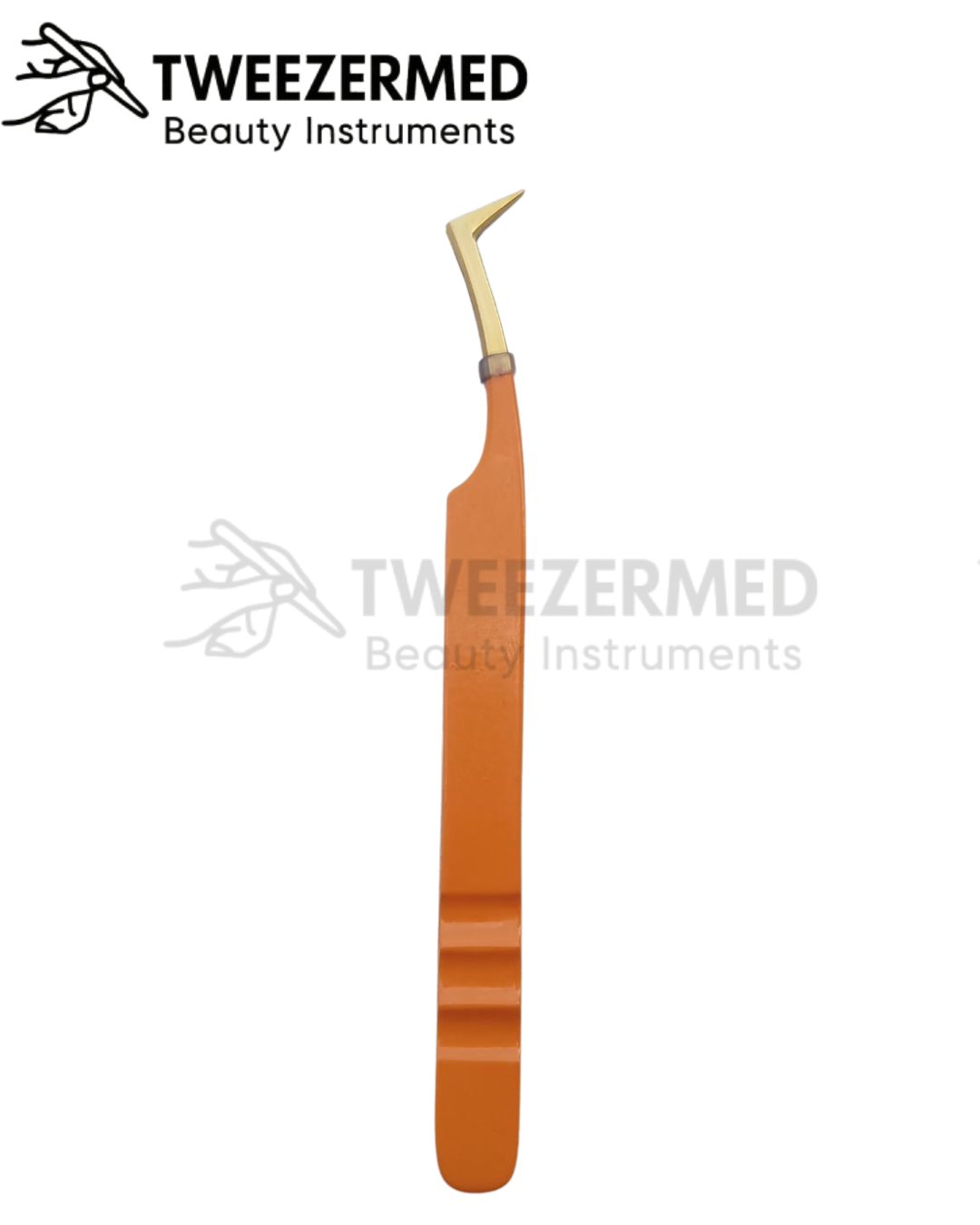 Powder Coated Lash Tweezer – Pro Grip by TweezerMed