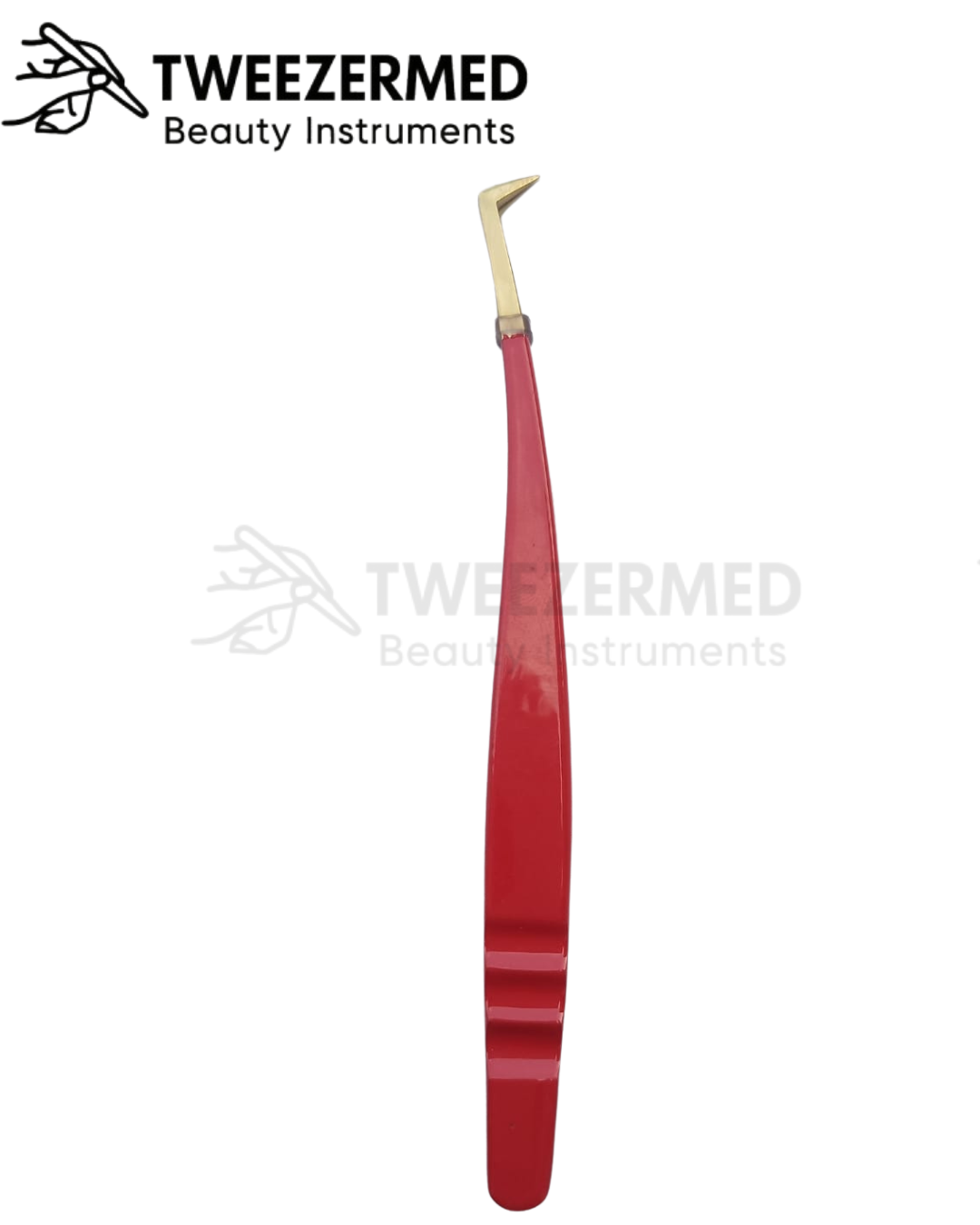 Powder Coated Lash Tweezer – Pro Grip by TweezerMed