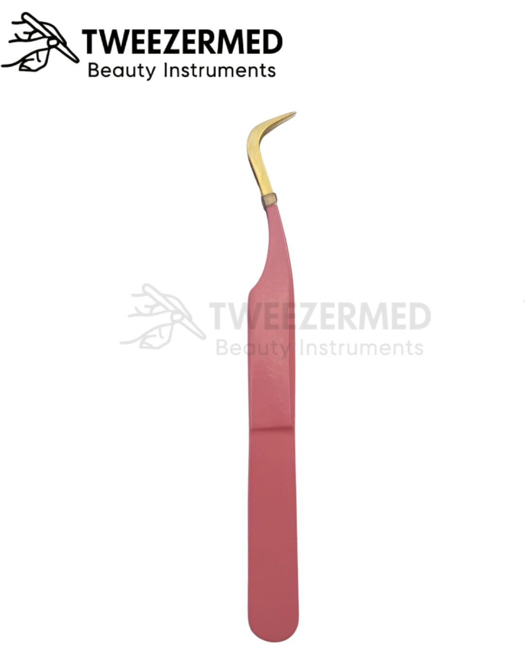 1 Pc Powder Coated Lash Tweezer – Pro Precision by TweezerMed